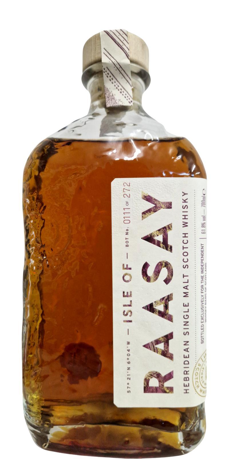 Raasay Hebridean Single Malt Scotch Whisky
