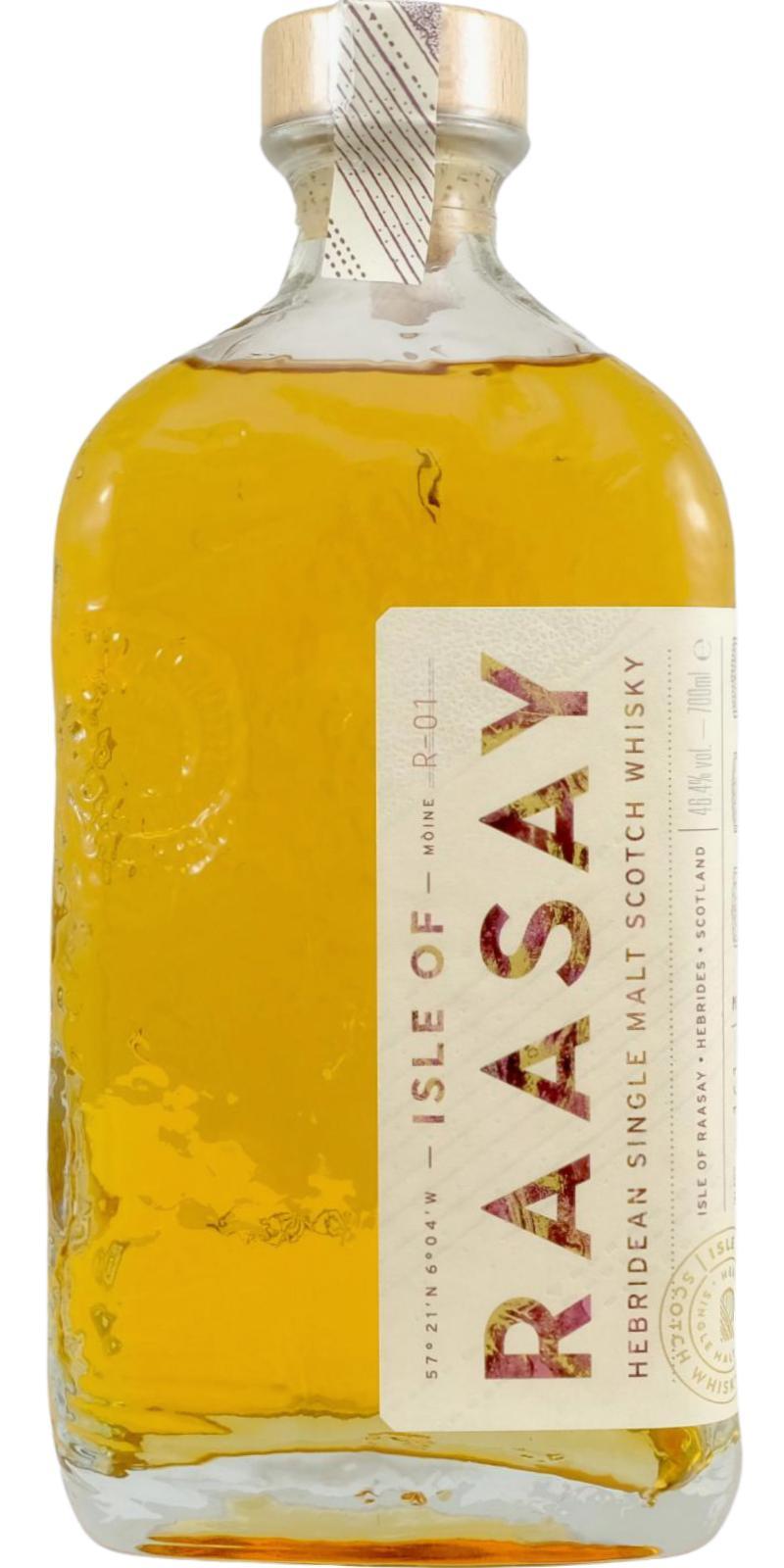 Raasay Hebridean Single Malt Scotch Whisky