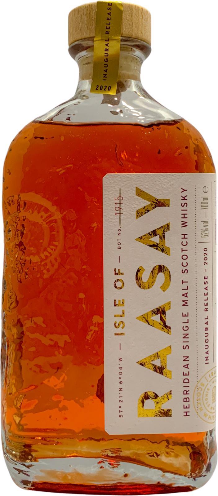Raasay Inaugural Release  Limited Edition First Release