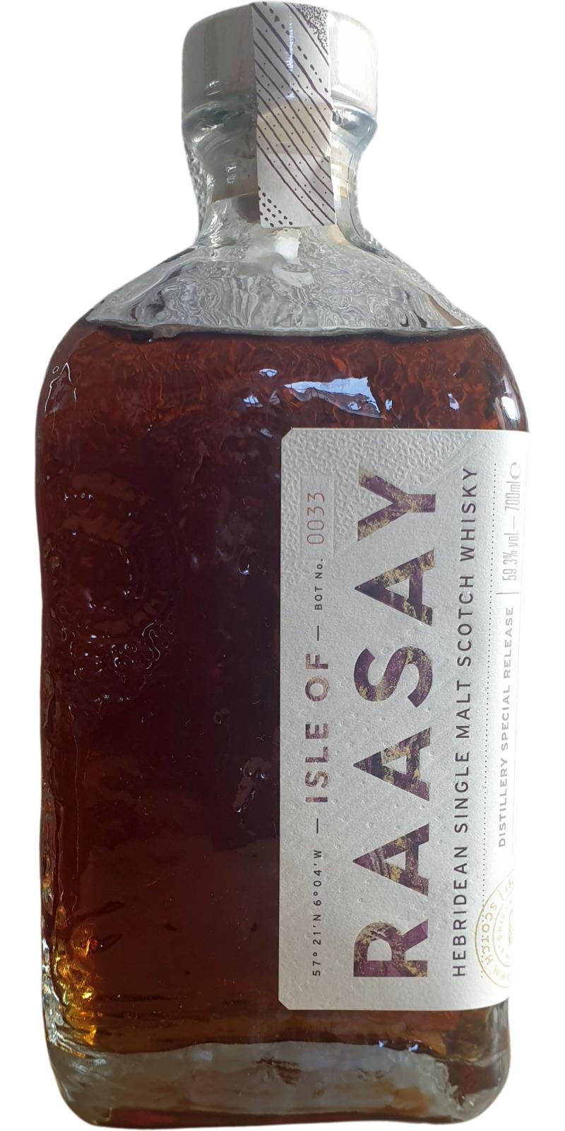 Raasay Peated Sherry Cask  Distillery Special Release