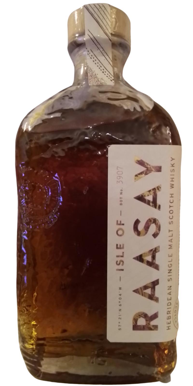 Raasay Rye and Sherry Double Cask  Distillery Special Release – Sherry Cask Finished