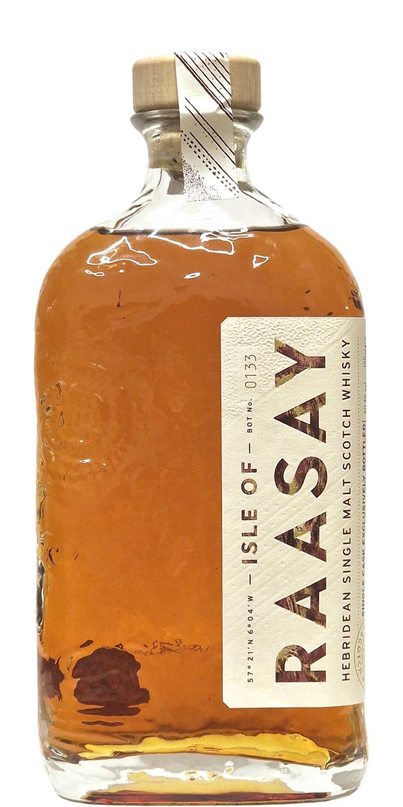 Raasay Single Cask for the Misty Bottle