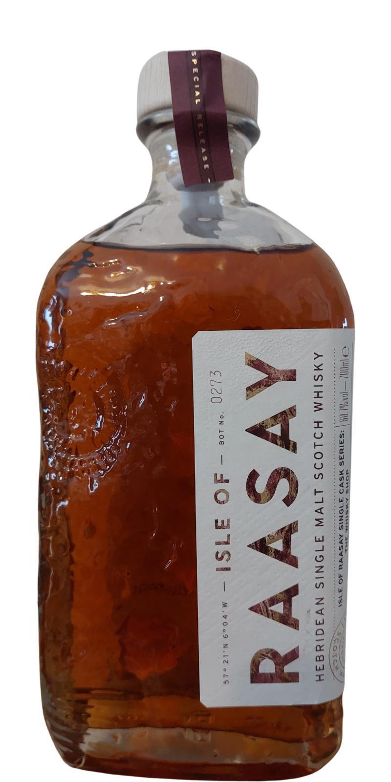 Raasay Single Cask Series