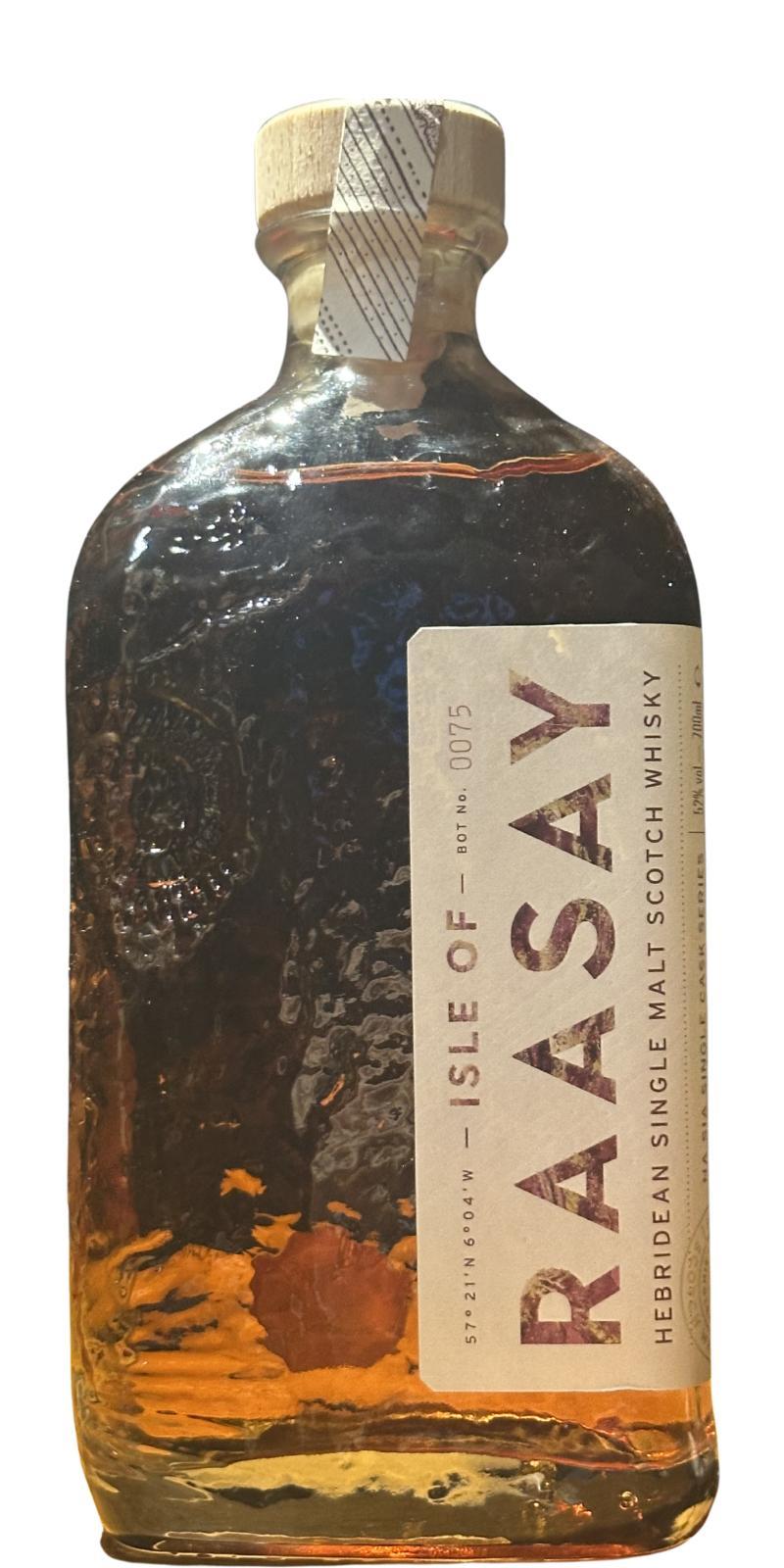 Raasay Unpeated Chinkapin Oak Cask