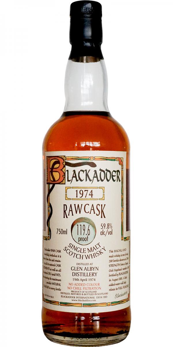 Glen Albyn 1974 BA  Raw Cask