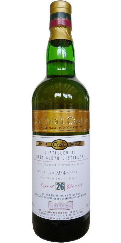 Glen Albyn 1974 DL  The Old Malt Cask
