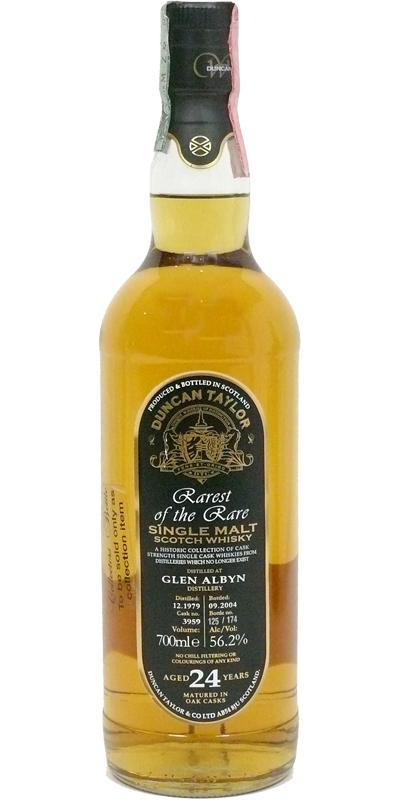 Glen Albyn 1979 DT  Rarest of the Rare