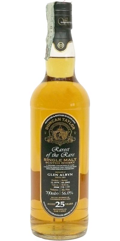 Glen Albyn 1979 DT  Rarest of the Rare