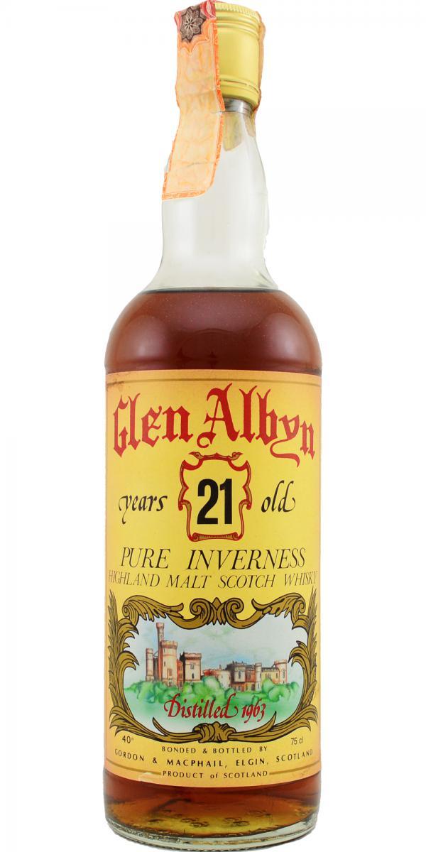 Glen Albyn 1963 GM Pure Inverness  Licensed Bottling