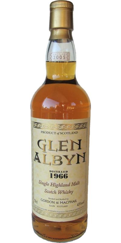 Glen Albyn 1966 GM  Rare Vintage