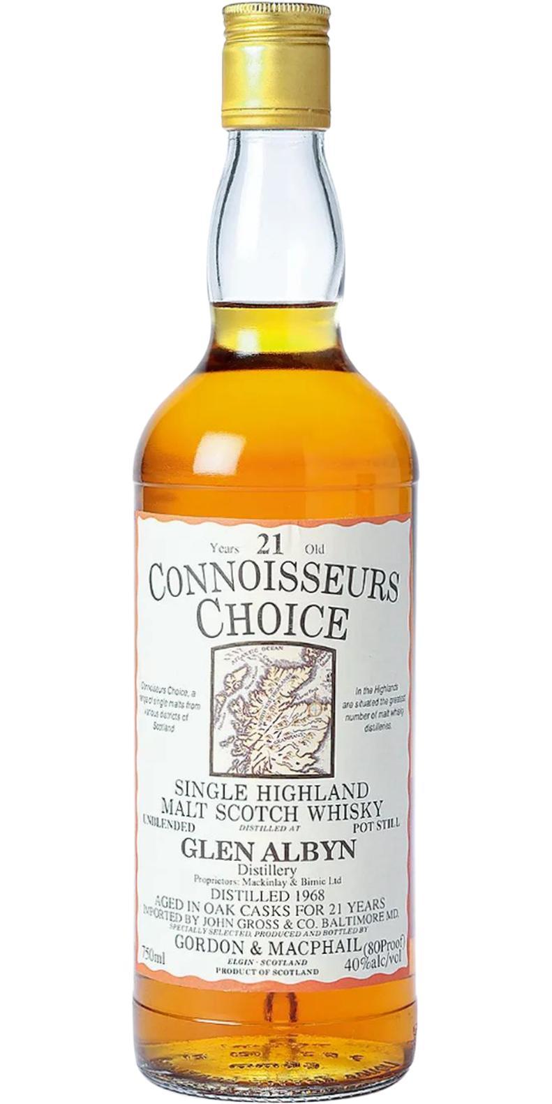 Glen Albyn 1968 GM  Connoisseurs Choice