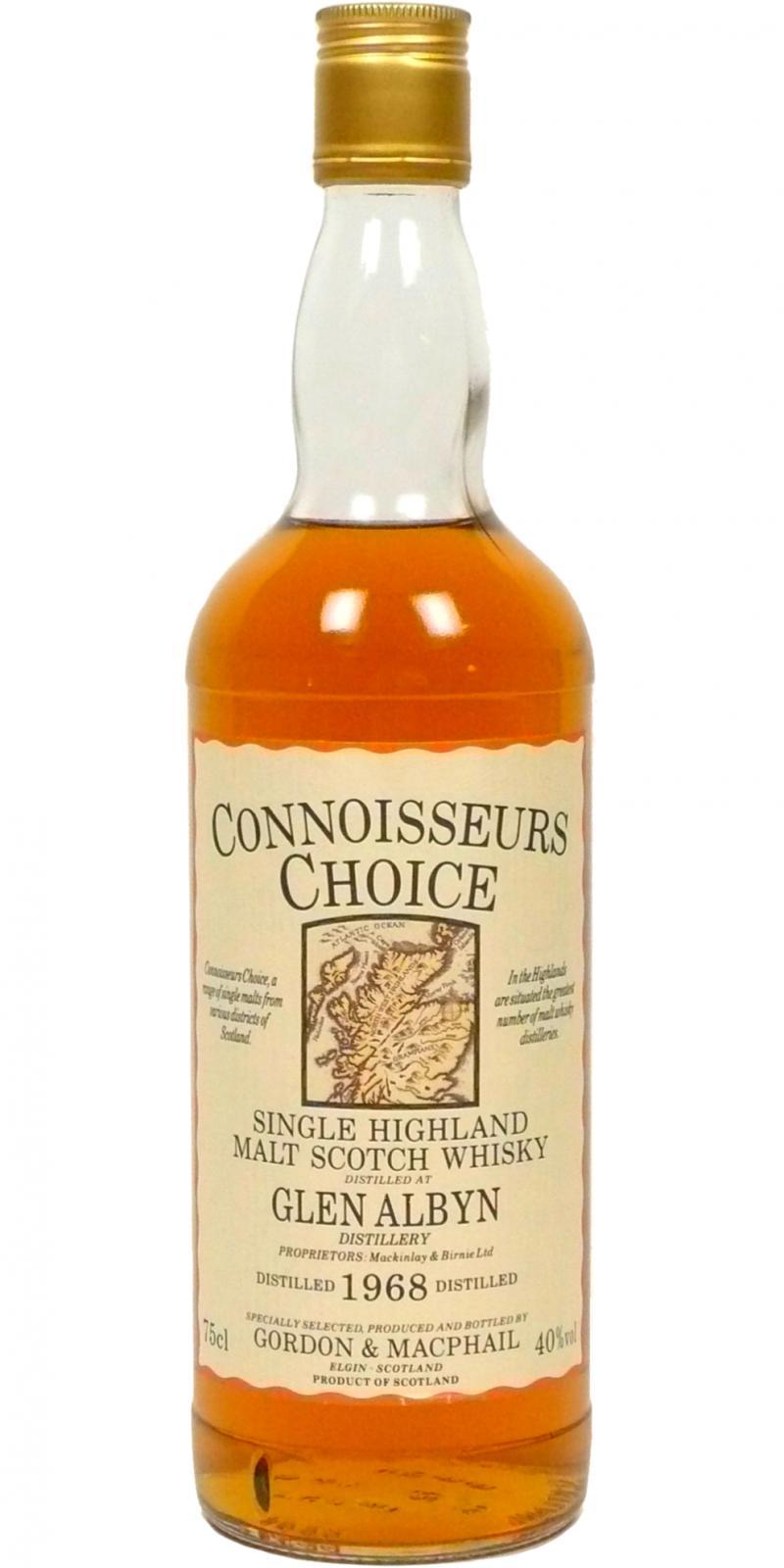 Glen Albyn 1968 GM  Connoisseurs Choice