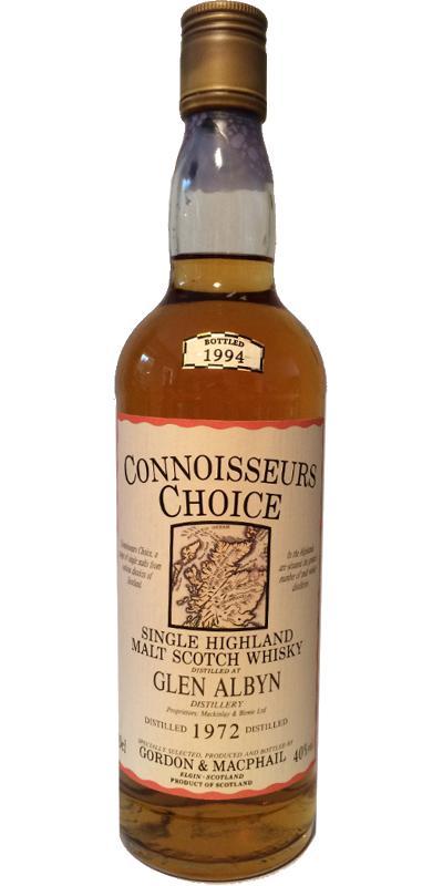 Glen Albyn 1972 GM  Connoisseurs Choice