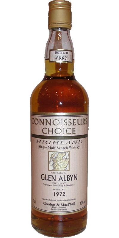 Glen Albyn 1972 GM  Connoisseurs Choice