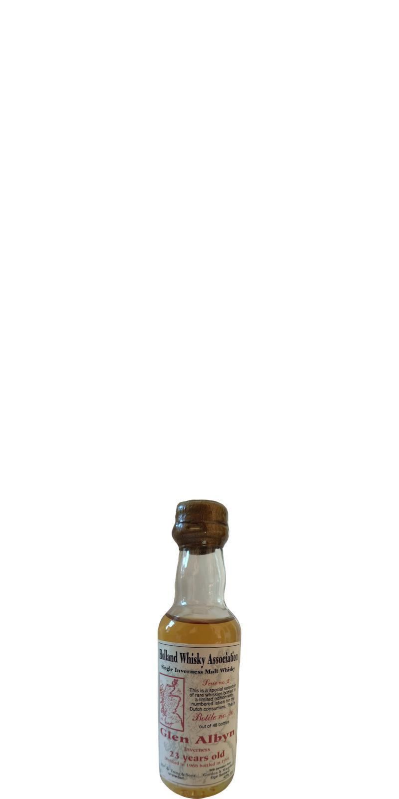 Glen Albyn 1968 HPdV  Serie no. 2 - Miniature