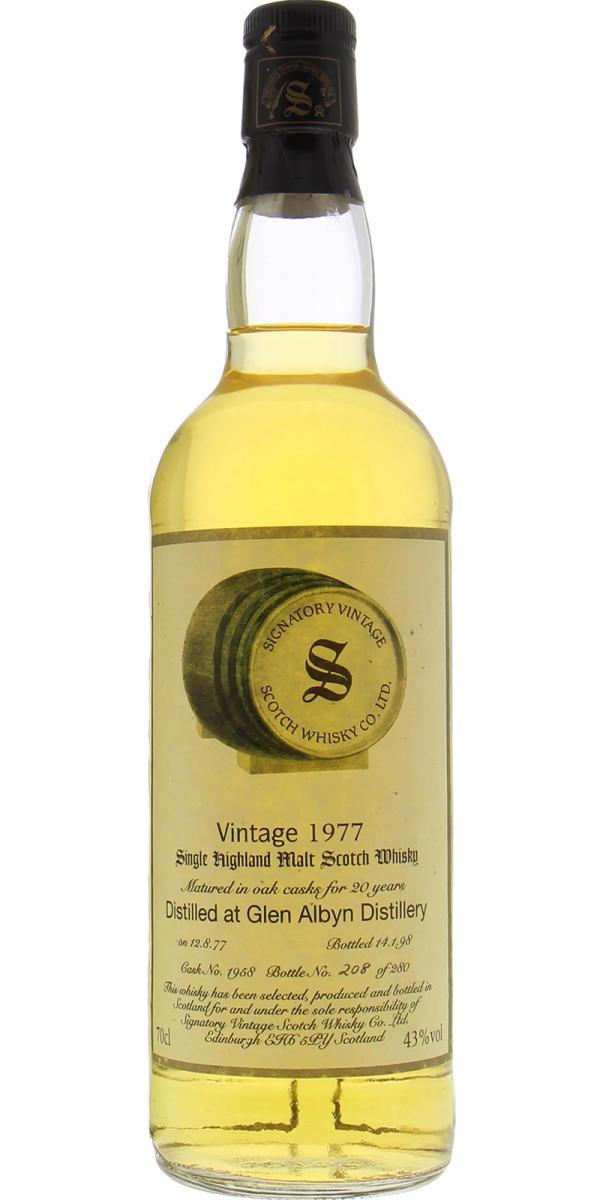 Glen Albyn 1977 SV  Vintage Collection