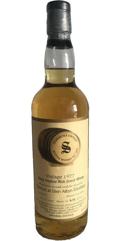 Glen Albyn 1977 SV  Vintage Collection