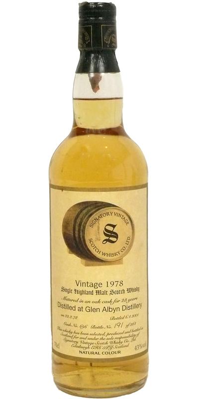 Glen Albyn 1978 SV  Vintage Collection