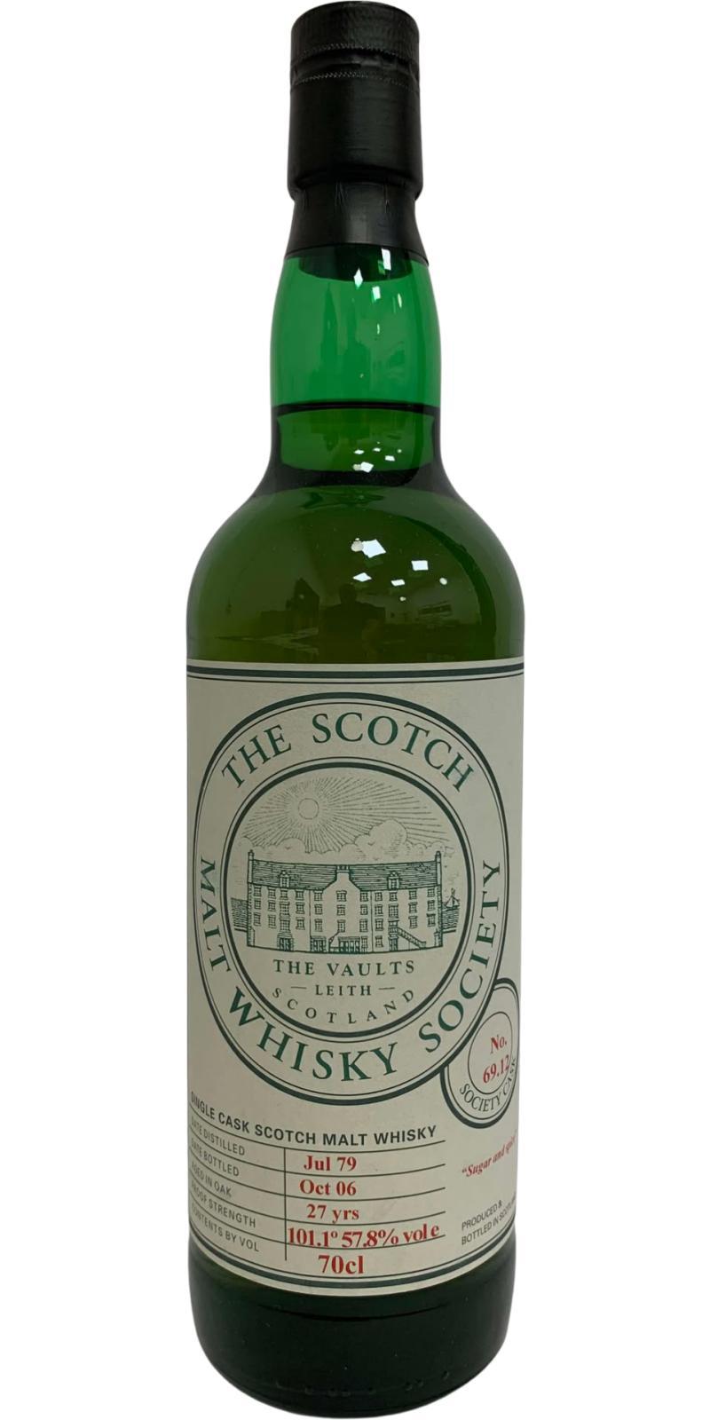 Glen Albyn 1979 SMWS 69.12  Sugar and spice