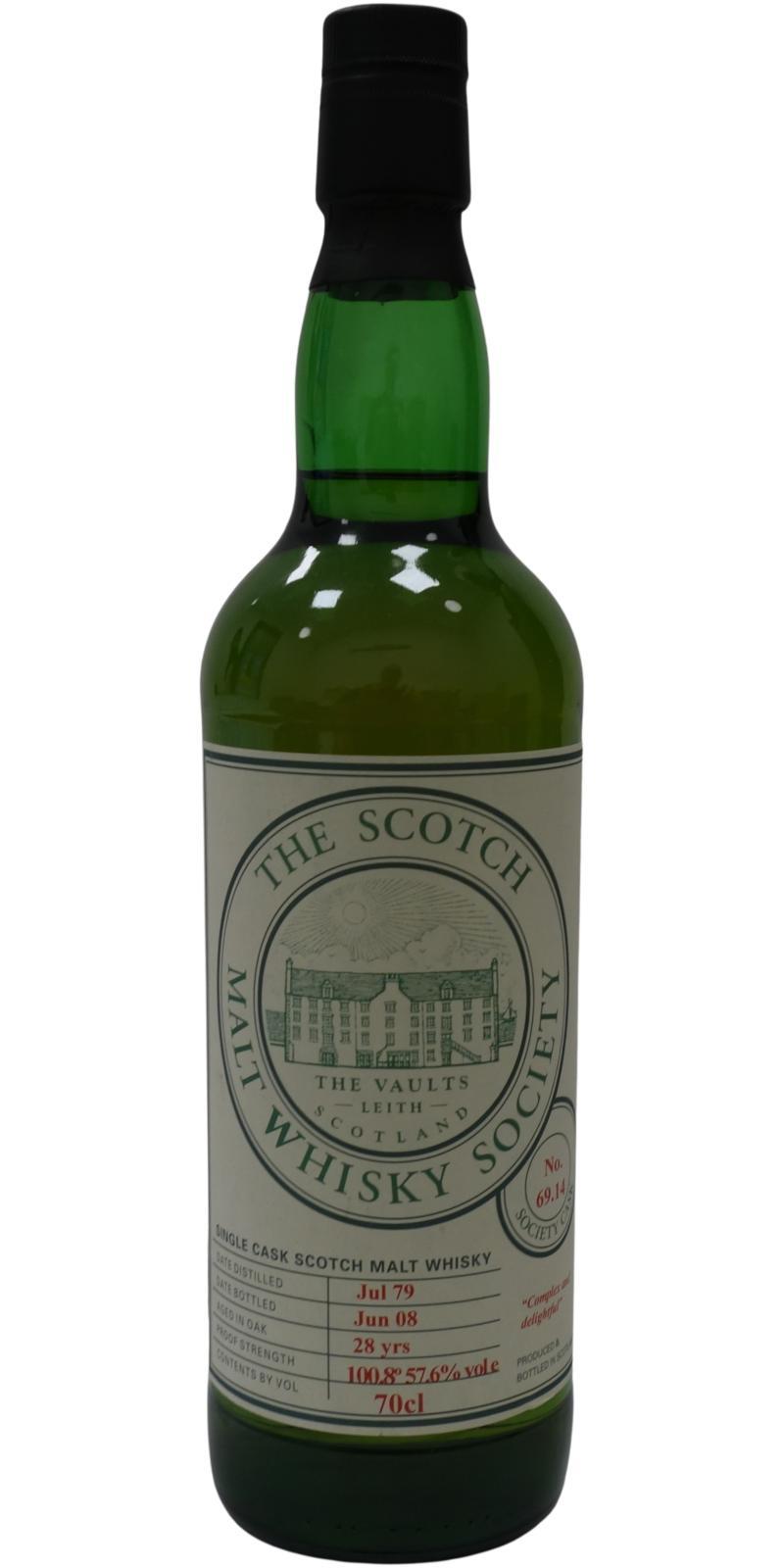 Glen Albyn 1979 SMWS 69.14  Complex and delightful