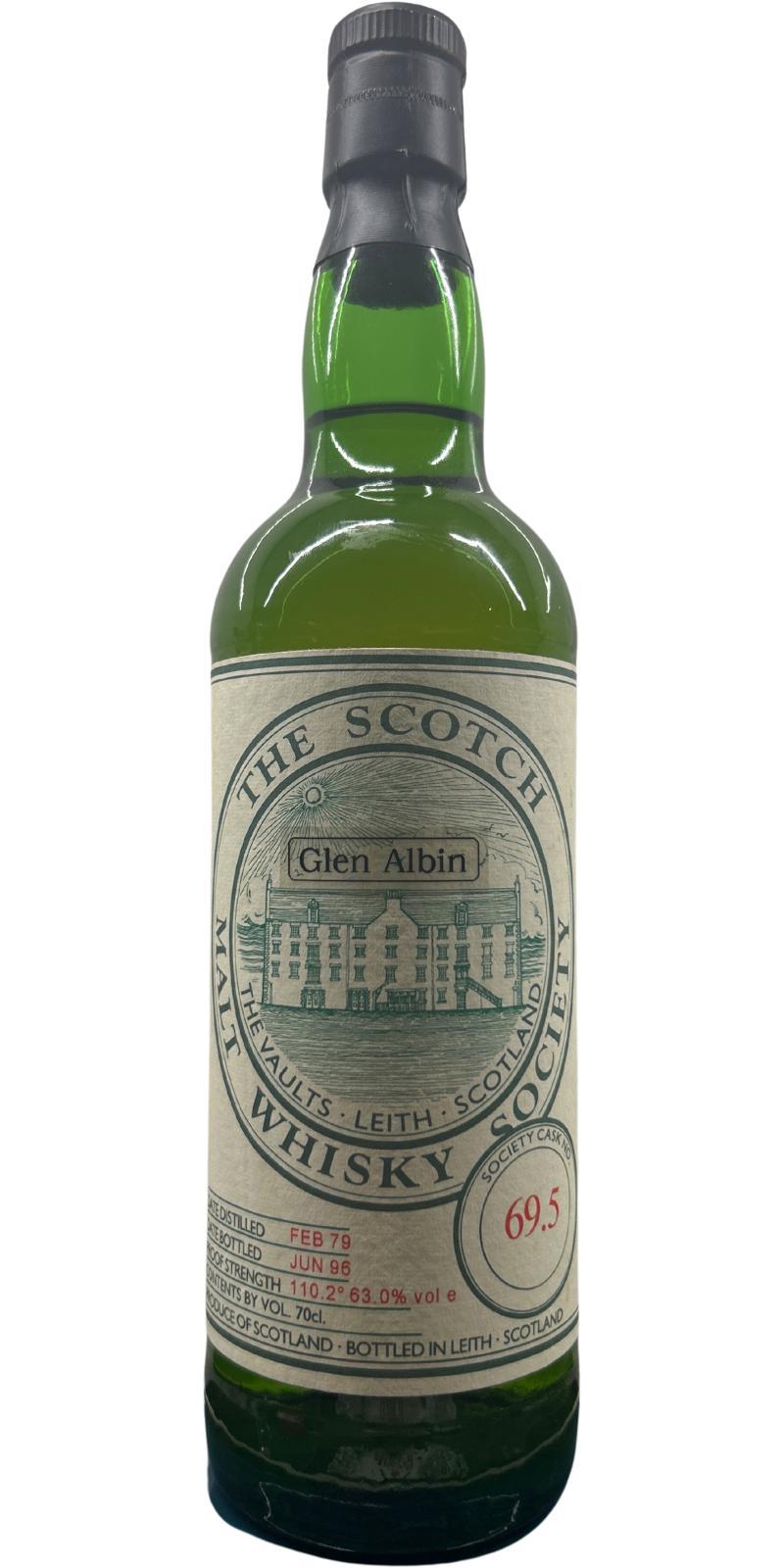 Glen Albyn 1979 SMWS 69.5  Pressed flowers