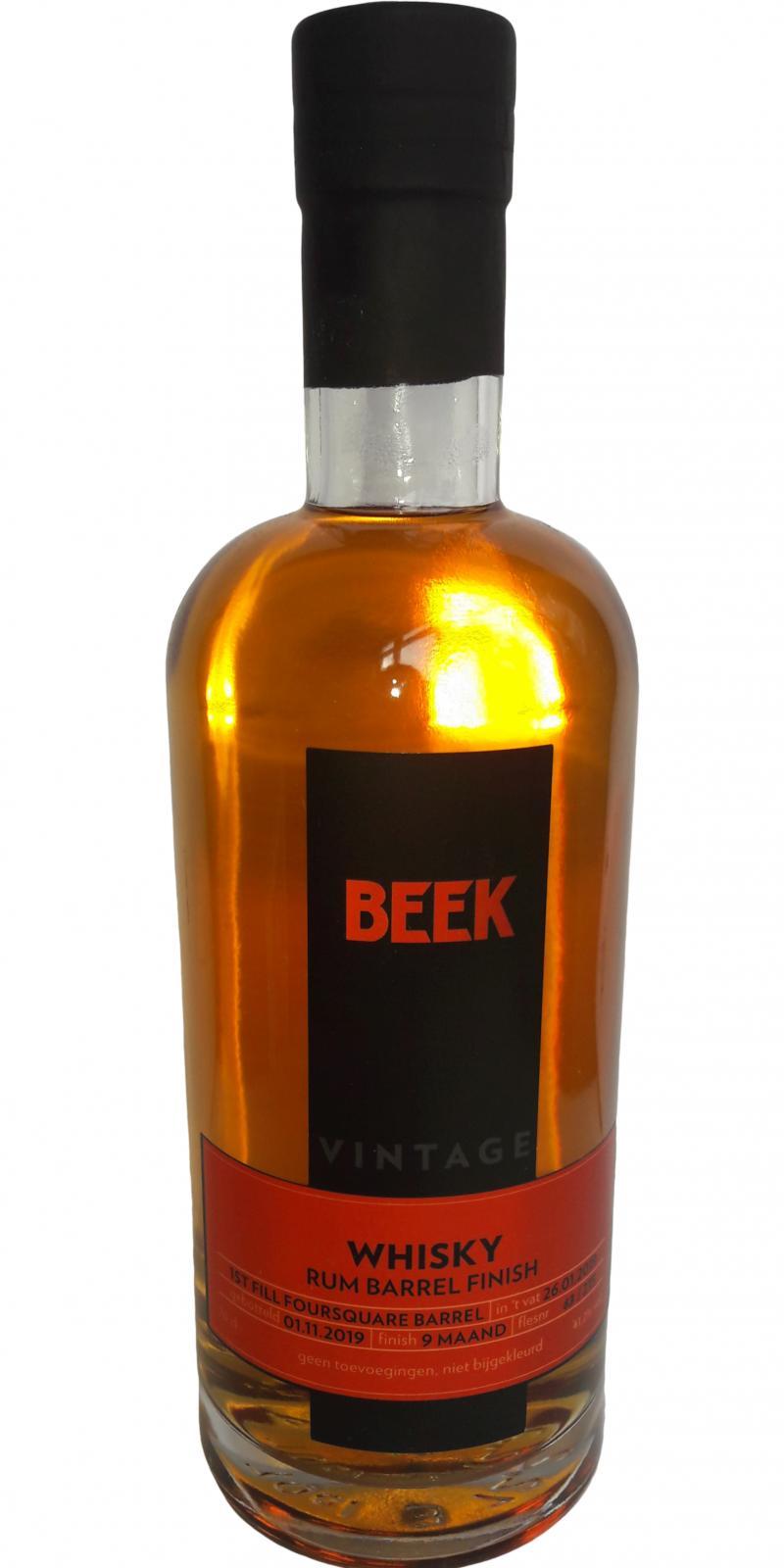 Beek NAS BkSp  Rum Barrel Finish