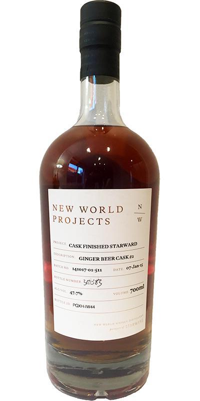 New World Projects Cask Finished Starward