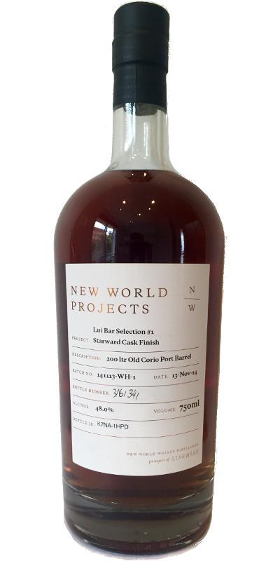 New World Projects Lui Bar Selection #1  Independent Release