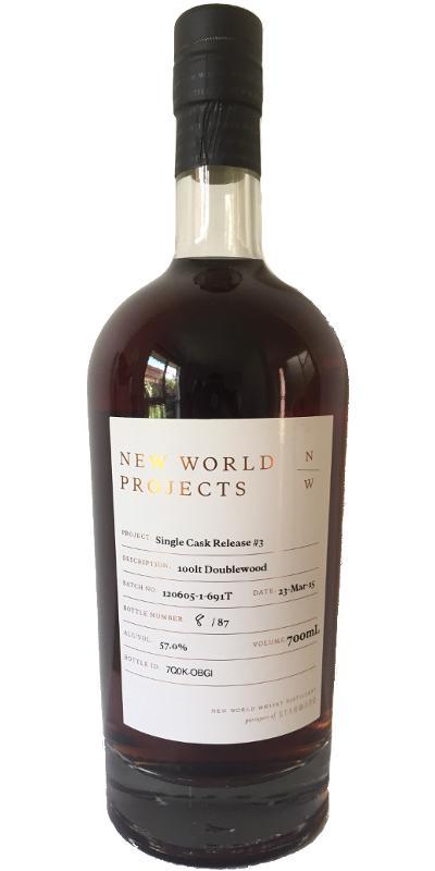 New World Projects Single Cask Release #3