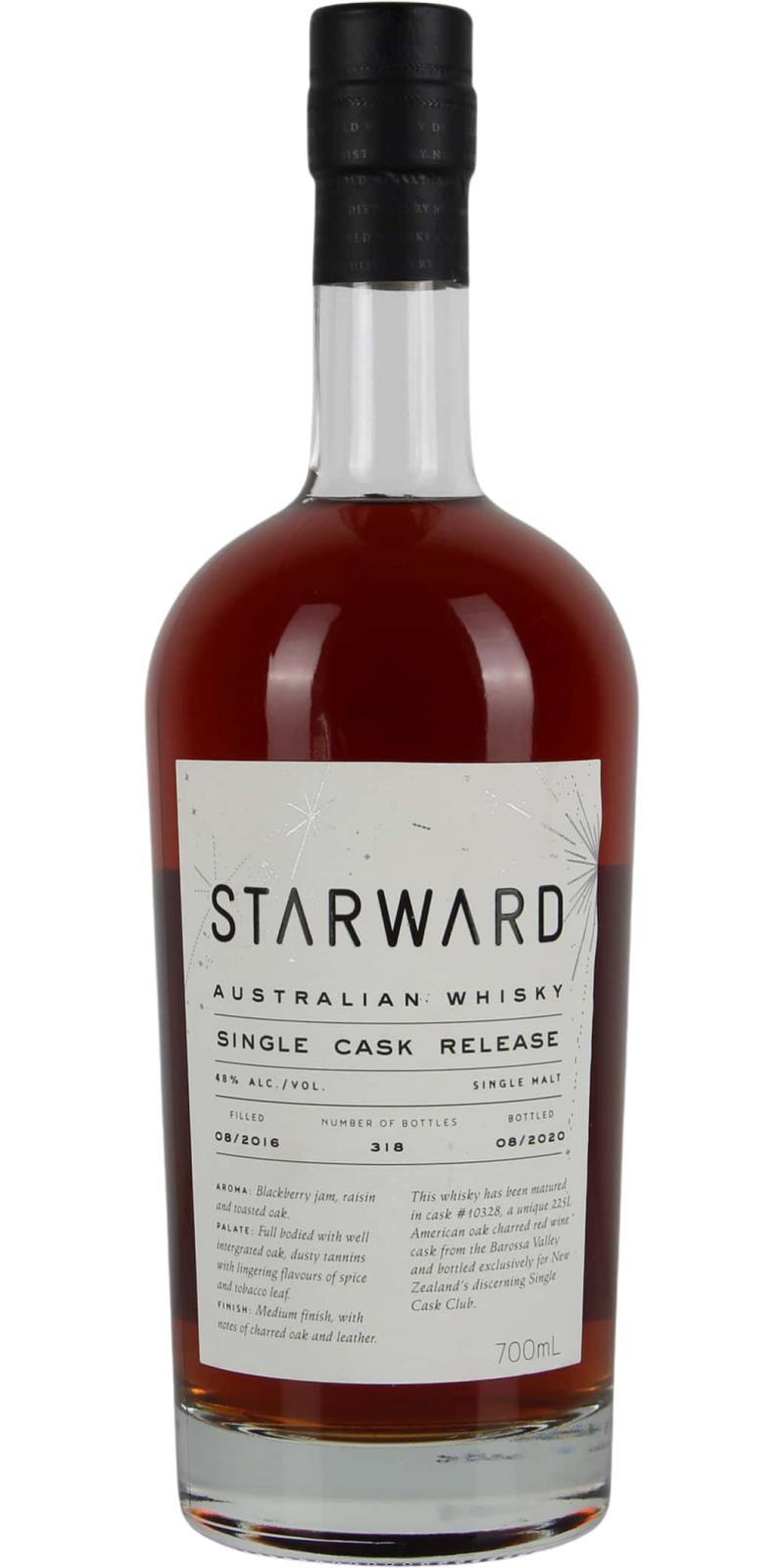 Starward 2016  Single Cask Release
