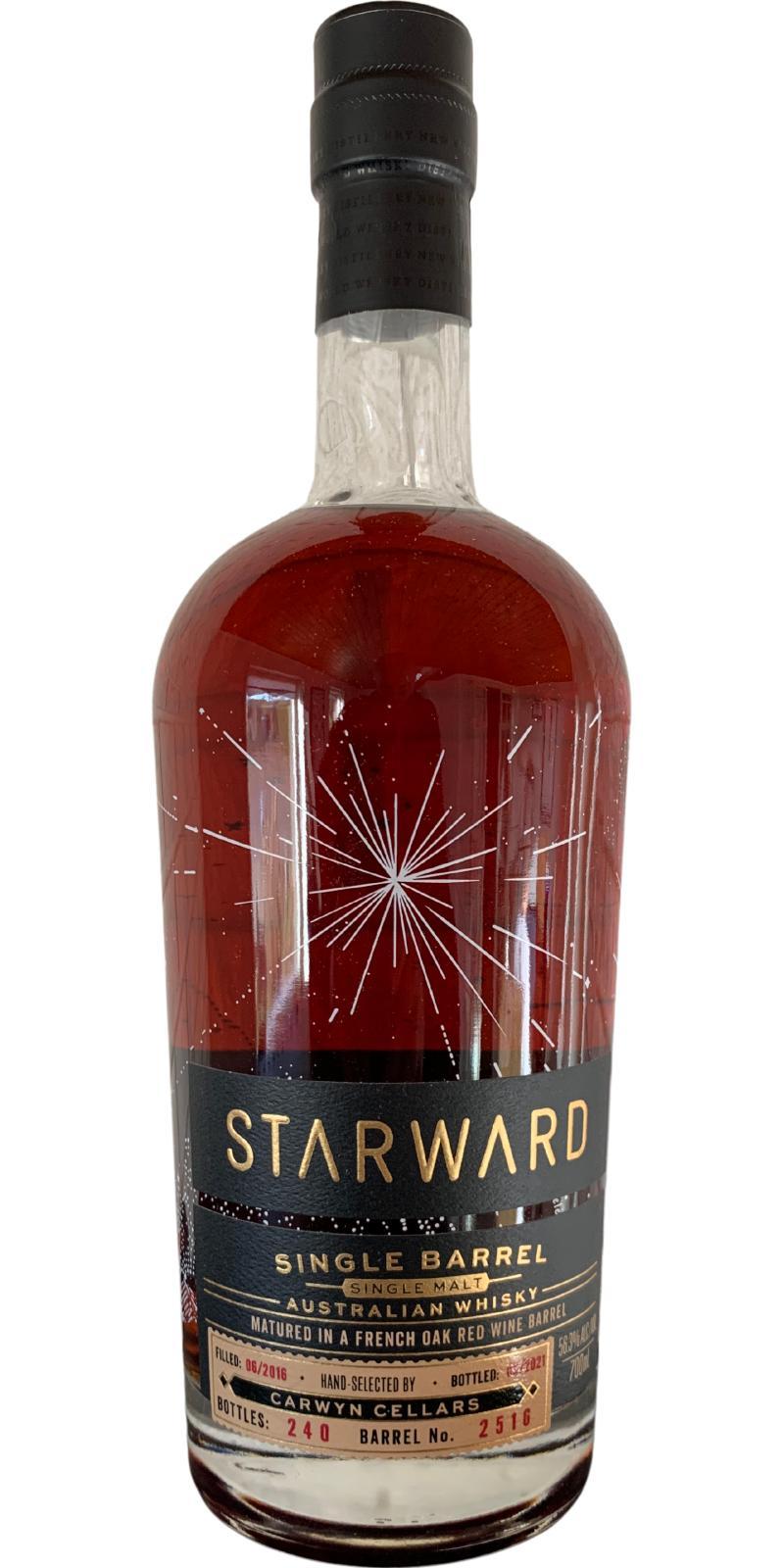 Starward 2016  Single Barrel