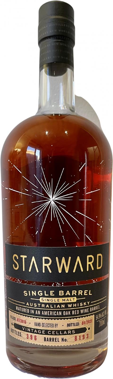 Starward 2016  Single Barrel