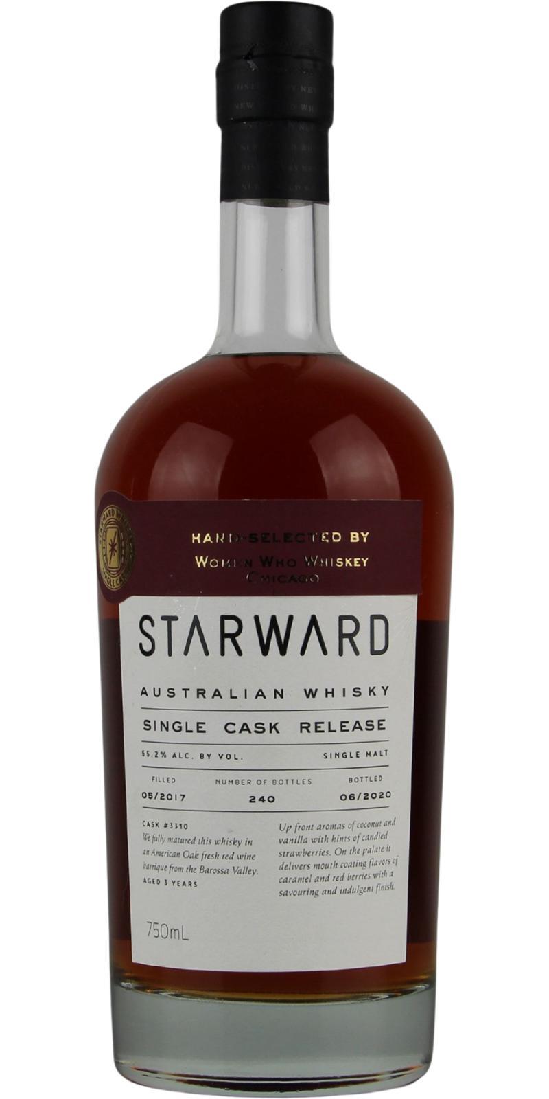 Starward 2017  Single Barrel - Women Who Whiskey Chicago
