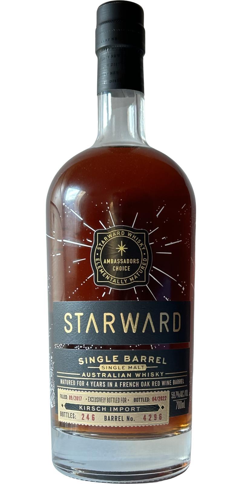 Starward 2017  Ambassadors Choice