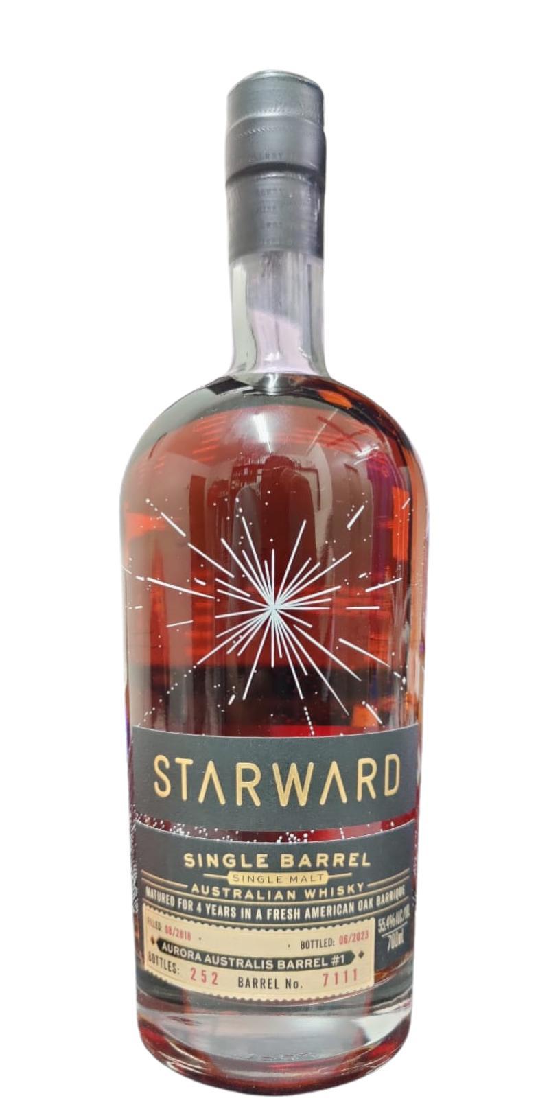 Starward 2018  Single Barrel