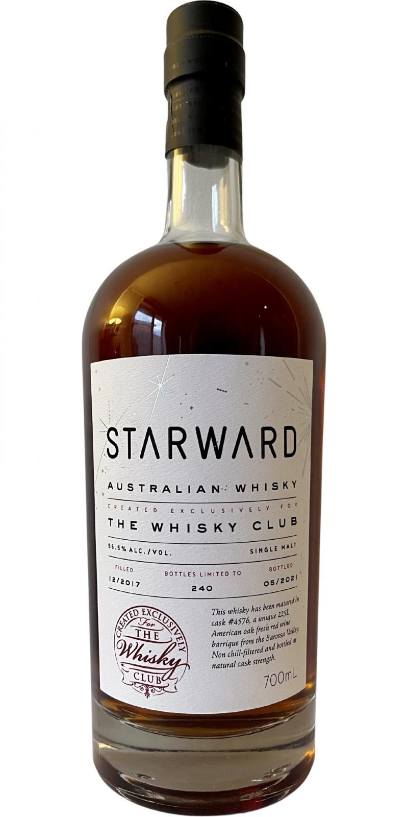 Starward Fresh Red Wine Single Cask  Single Cask