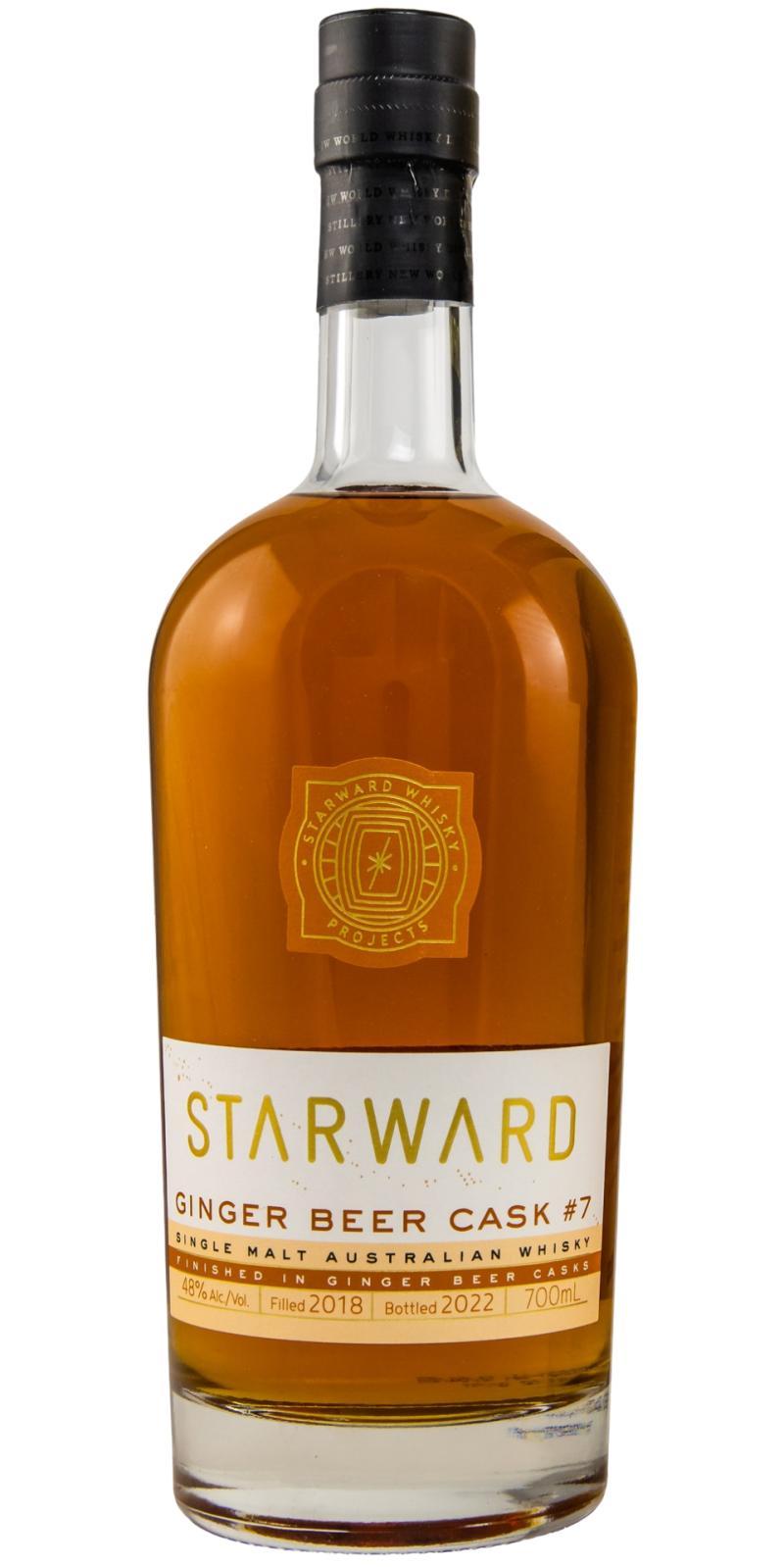 Starward Ginger Beer Cask #7  Projects