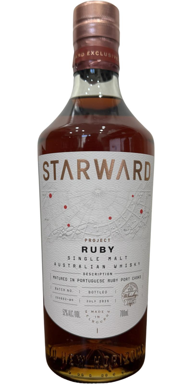 Starward Project Ruby  Limited Series