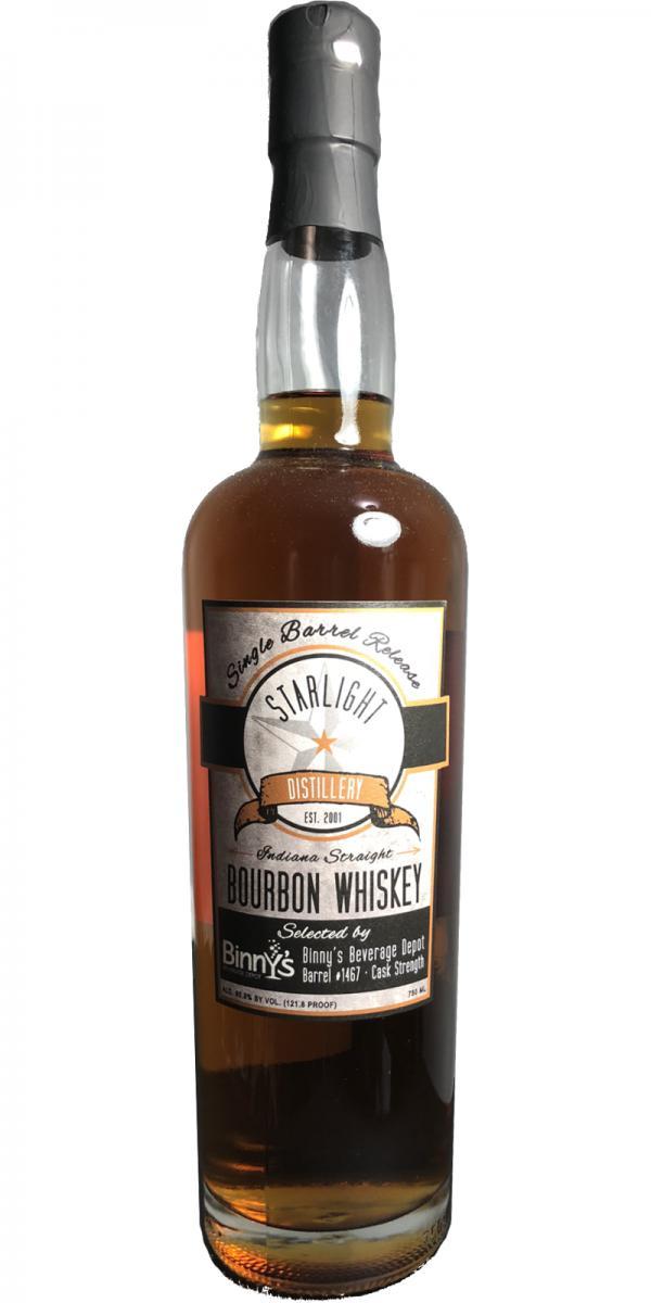 Starlight Distillery 03-year-old  Single Barrel Bourbon Whiskey