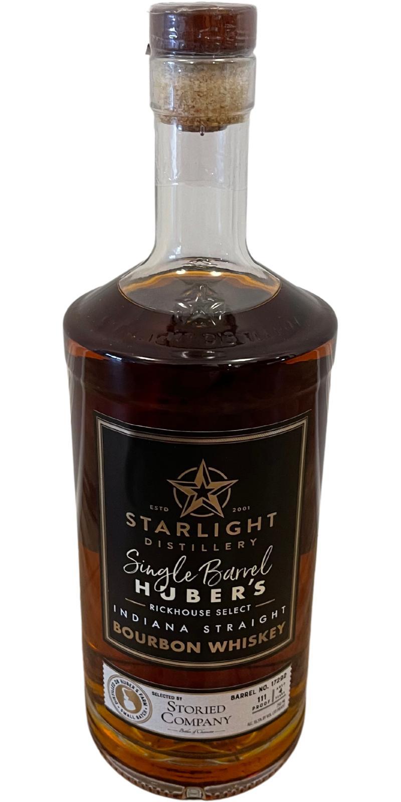 Starlight Distillery 04-year-old  Hubers Single Barrel