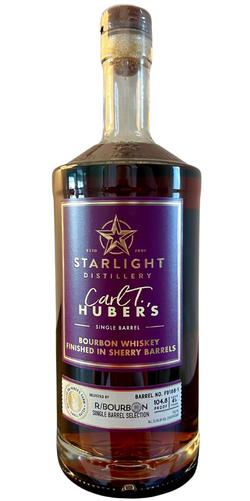 Starlight Distillery 05-year-old  Carl T. Huber's Single Barrel