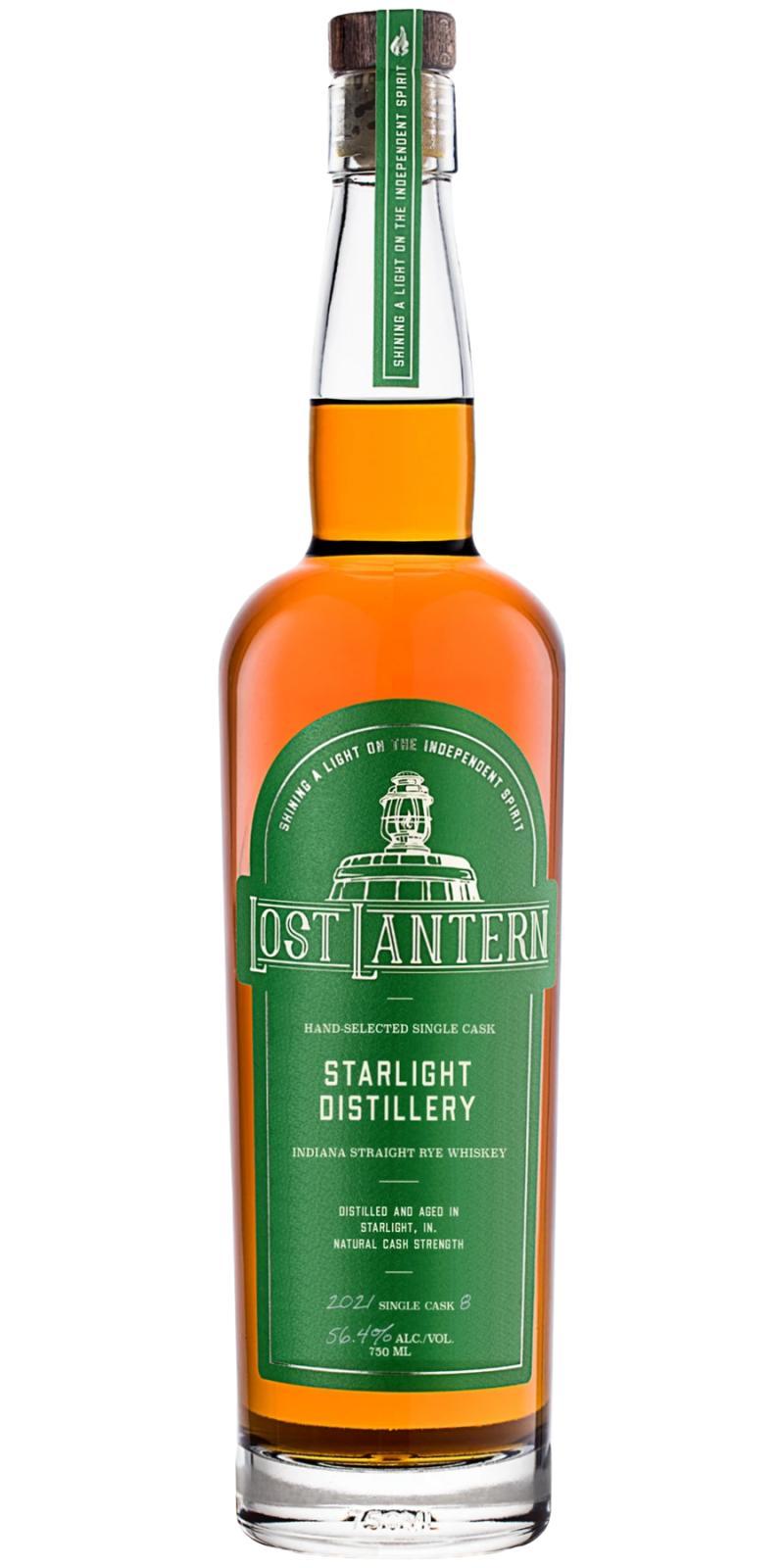 Lost Lantern 04-year-old LoLa  Indiana Straight Rye Whiskey