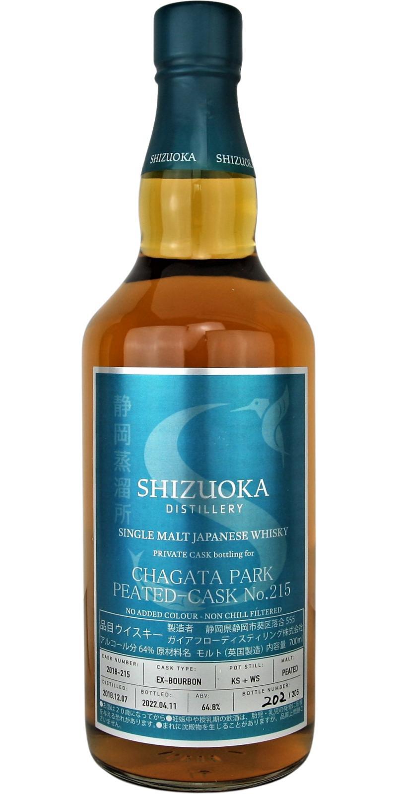 Shizuoka 2018  Private Cask Bottling