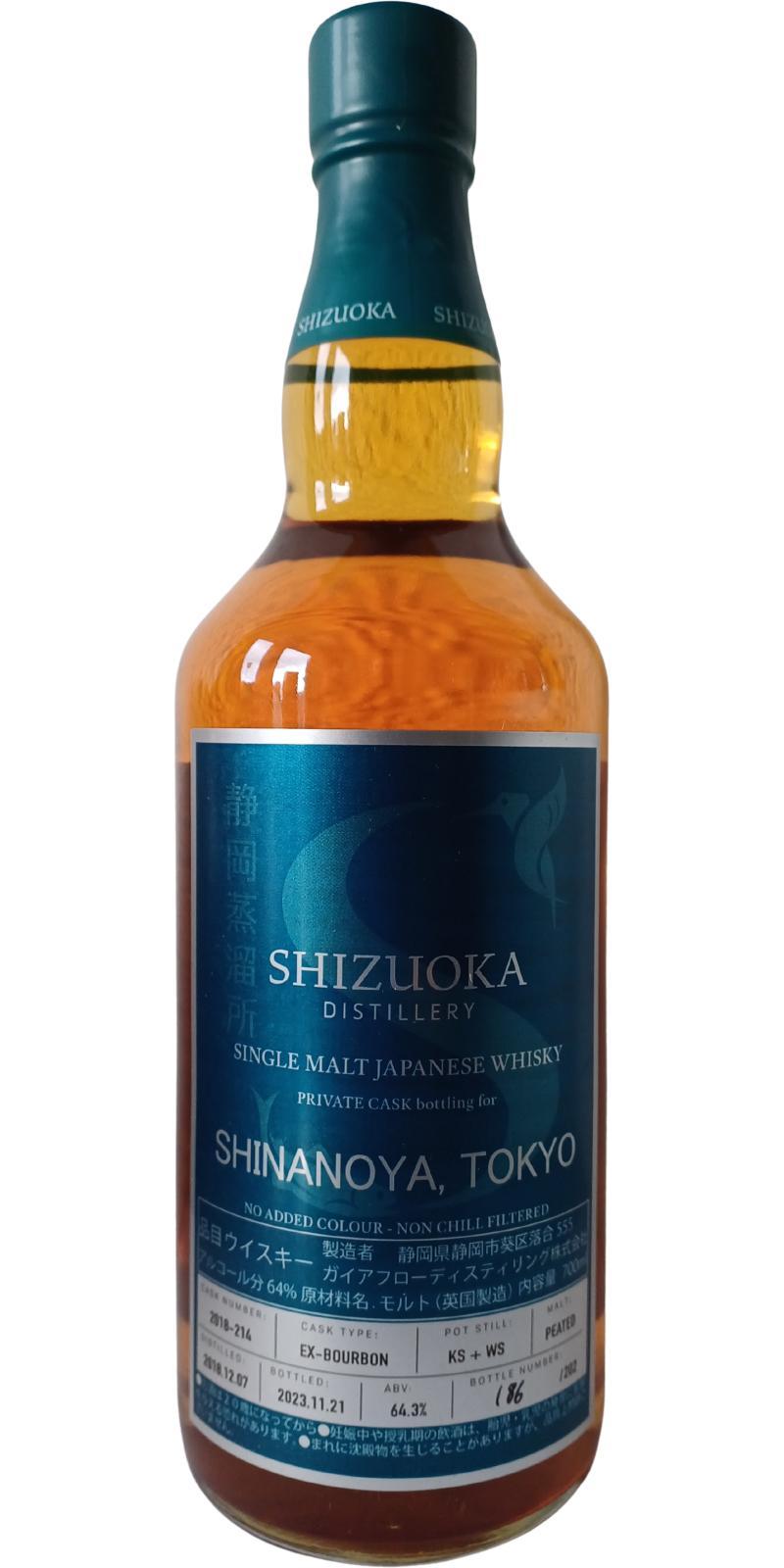 Shizuoka 2018  Private Cask Bottling