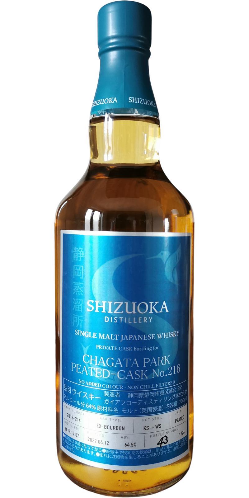 Shizuoka 2018  Private Cask Bottling