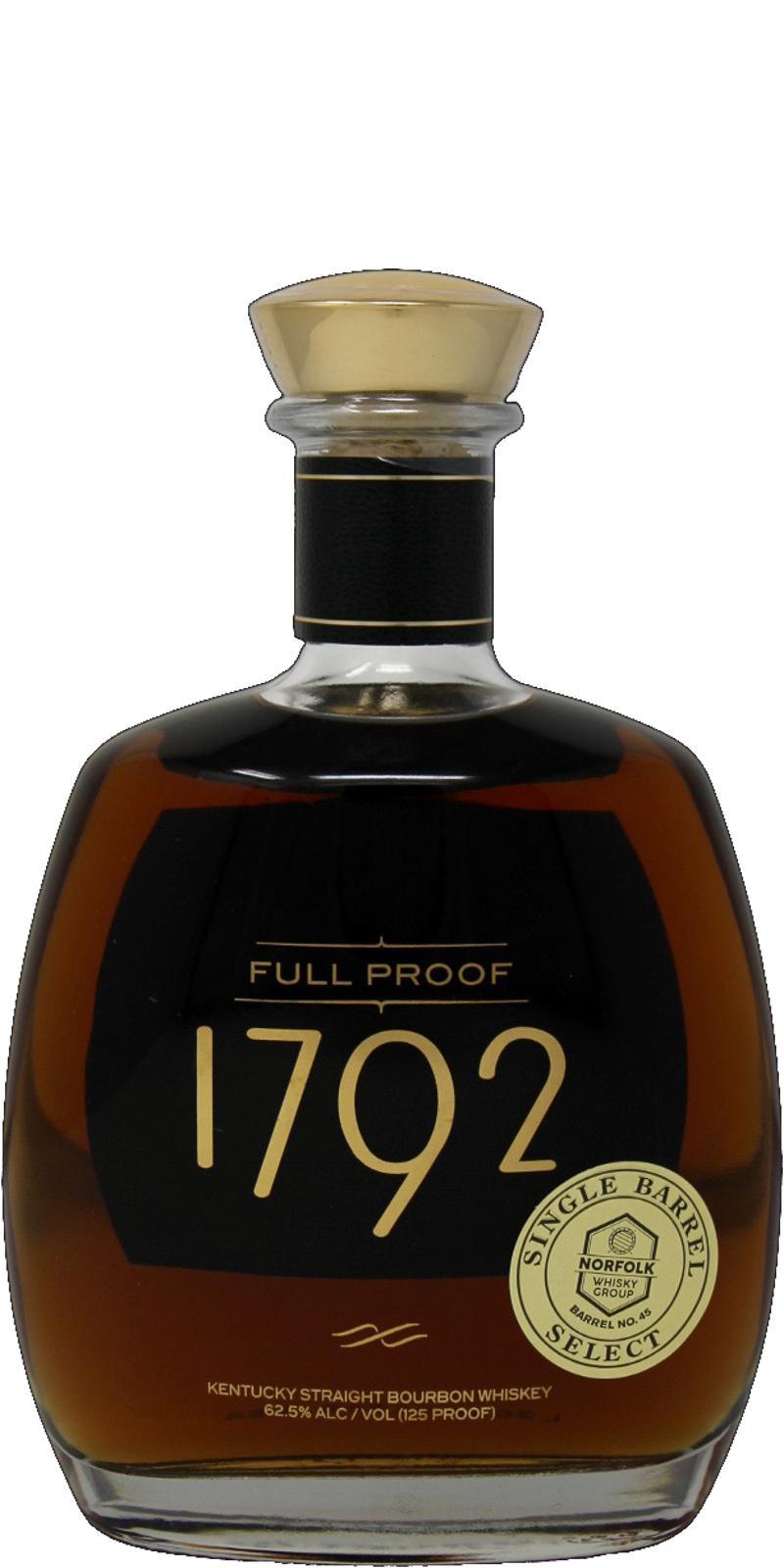 1792 Full Proof Single Barrel Select