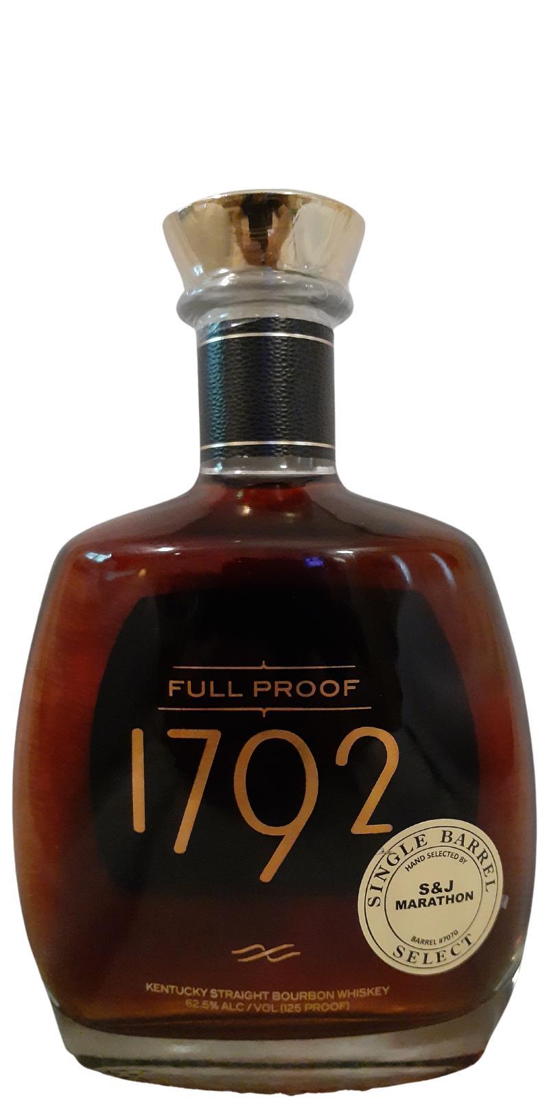1792 Single Barrel Select Full Proof