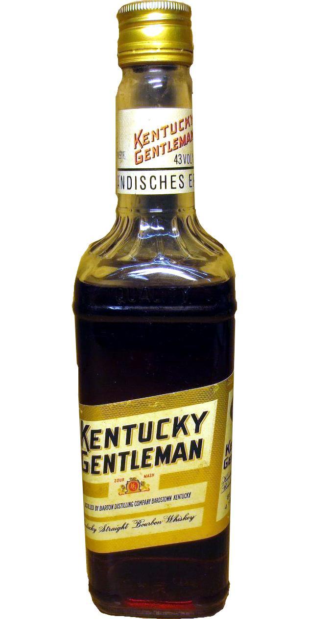 Kentucky Gentleman 04-year-old Kentucky Straight Bourbon Whiskey - Bottled for Export