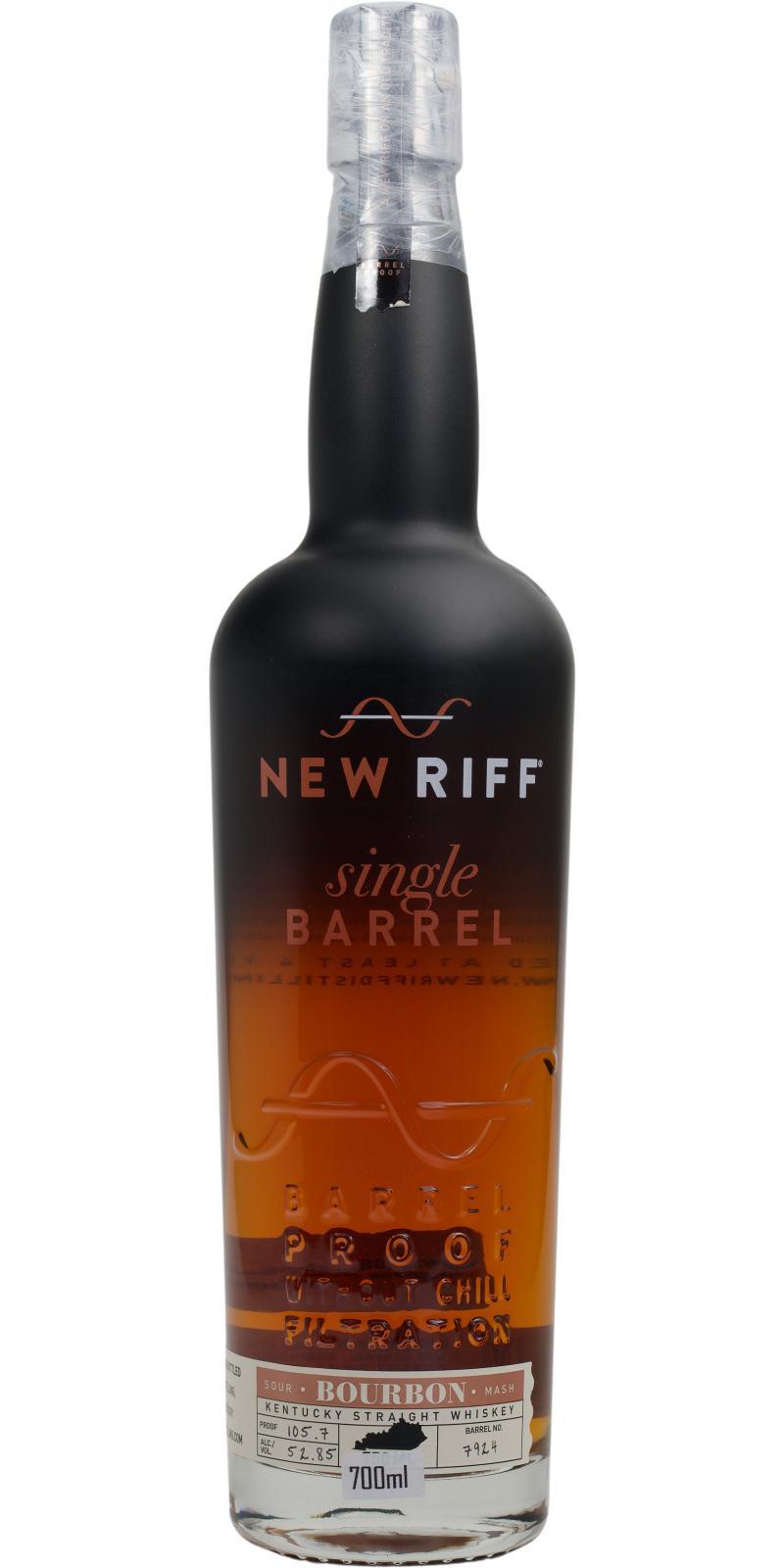 New Riff 04-year-old  Single Barrel