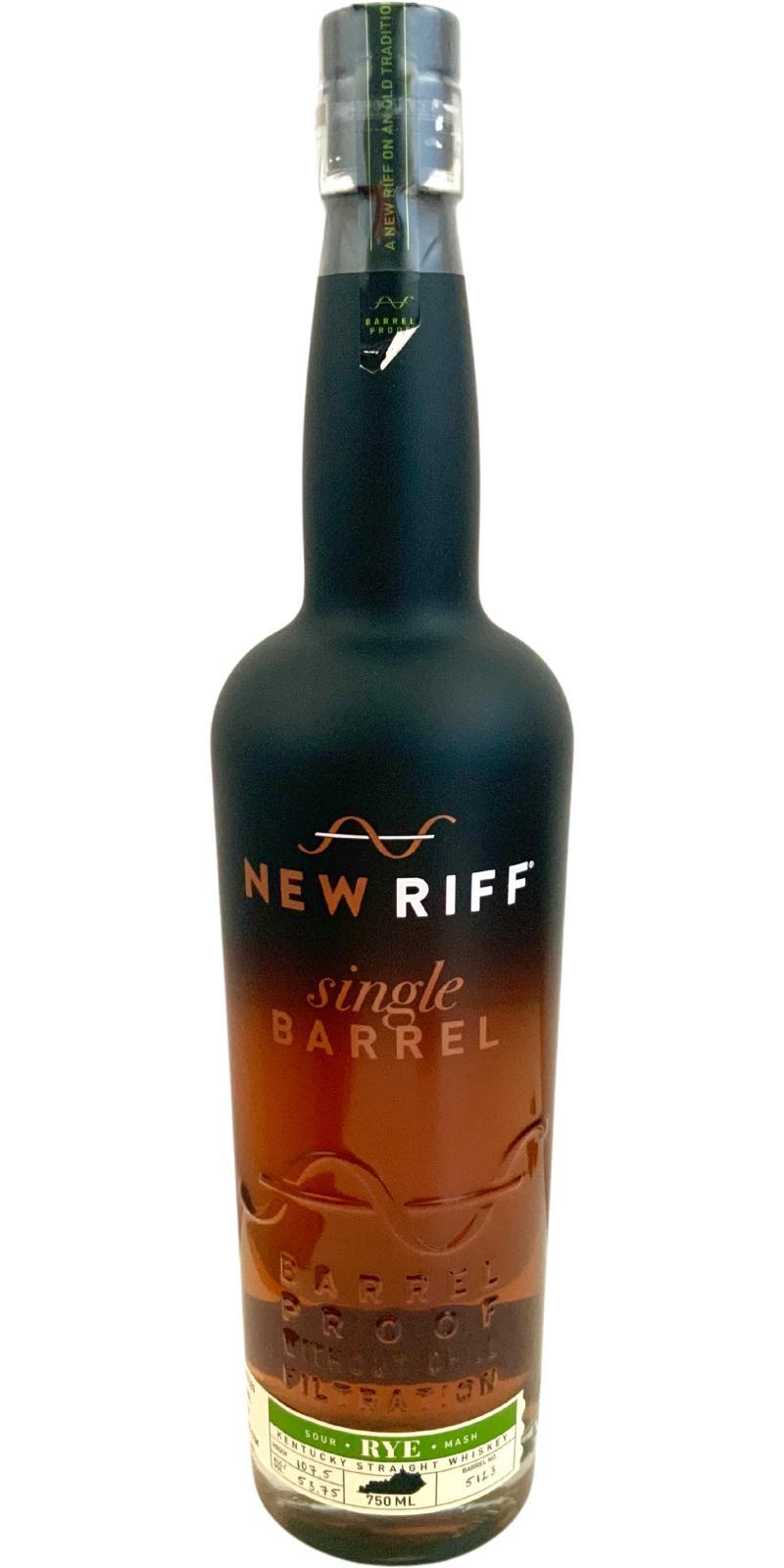 New Riff 04-year-old  Single Barrel